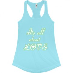 Ladies Slim Fit Racerback Tank Top