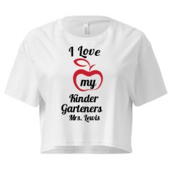 Ladies Festival Cali Crop Top Tee