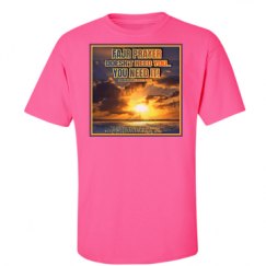 Unisex Ultra Cotton Safety Neon Crewneck Tee