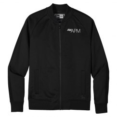 APM Unisex New Era Track Jacket (White Logo)