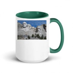 15oz Ceramic Mug with Color Inside