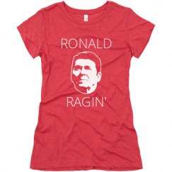 Ladies Slim Fit Super Soft Triblend Tee