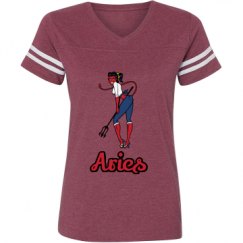 Ladies Relaxed Fit Vintage Sports Tee