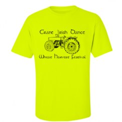 Unisex Ultra Cotton Safety Neon Crewneck Tee