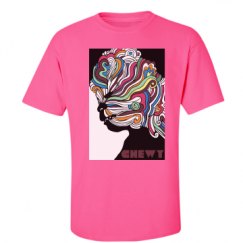 Unisex Ultra Cotton Safety Neon Crewneck Tee