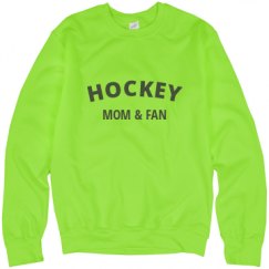 Unisex Neon Crewneck Sweatshirt