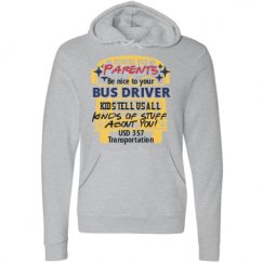 Unisex Fleece Pullover Midweight Hoodie