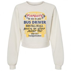 Women's Raglan Pullover Fleece