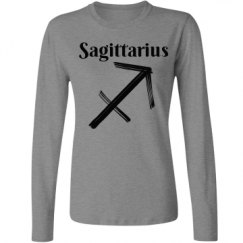 Ladies Relaxed Fit Basic Long Sleeve Tee