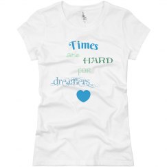 Amelie 'Times are Hard For Dreamers' design