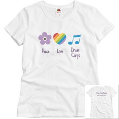 PEACE LOVE DRUM CORPS RELAXED