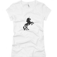 Ladies Slim Fit Basic Promo Jersey Tee