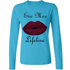 Ladies Relaxed Fit Basic Long Sleeve Tee