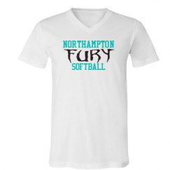 Unisex V-Neck Jersey Tee