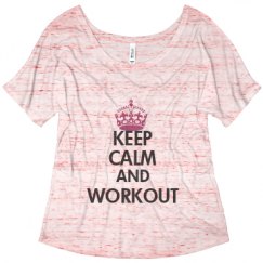 Ladies Flowy Slouchy Tee