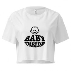 Ladies Festival Cali Crop Top Tee