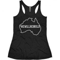 Ladies Slim Fit Super Soft Racerback Triblend Tank