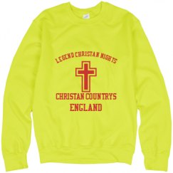 Unisex Neon Crewneck Sweatshirt