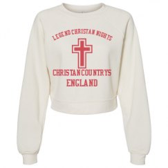 Women's Raglan Pullover Fleece