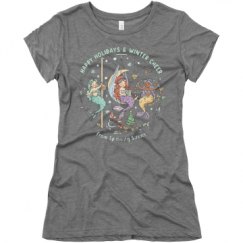 Ladies Slim Fit Super Soft Triblend Tee