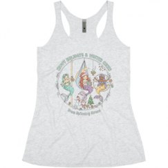 Ladies Slim Fit Super Soft Racerback Triblend Tank