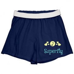 Slim Fit Cheer Shorts