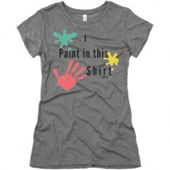 Ladies Slim Fit Super Soft Triblend Tee