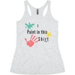 Ladies Slim Fit Super Soft Racerback Triblend Tank