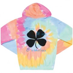 Unisex Tie-Dye Fleece Hoodie
