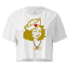 Ladies Festival Cali Crop Top Tee