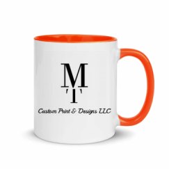 11oz Ceramic Mug with Color Inside