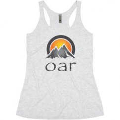Ladies Slim Fit Super Soft Racerback Triblend Tank