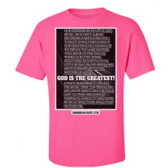 Unisex Ultra Cotton Safety Neon Crewneck Tee