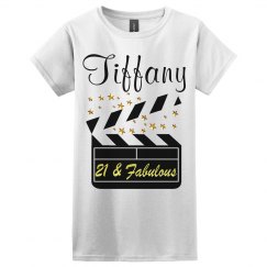 CUSTOM 21ST BIRTHDAY STAR