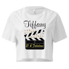 Ladies Festival Cali Crop Top Tee