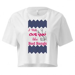 Ladies Festival Cali Crop Top Tee