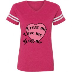 Ladies Relaxed Fit Vintage Sports Tee