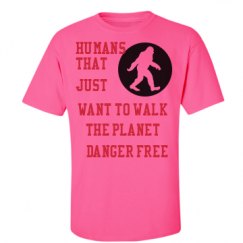 Unisex Ultra Cotton Safety Neon Crewneck Tee