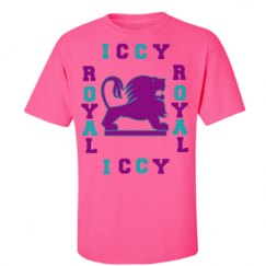 Unisex Ultra Cotton Safety Neon Crewneck Tee