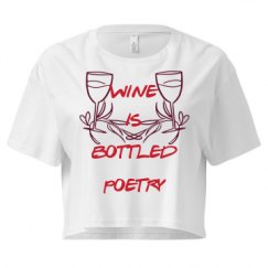 Ladies Festival Cali Crop Top Tee