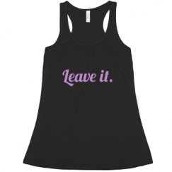 Ladies Flowy Racerback Tank