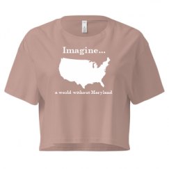 Ladies Festival Cali Crop Top Tee