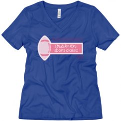 Ladies Relaxed Fit V-Neck Tee