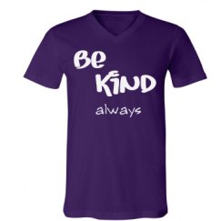 Unisex V-Neck Jersey Tee