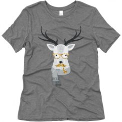 Ladies Relaxed Fit Super Soft Triblend Tee