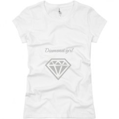 Ladies Slim Fit Basic Promo Jersey Tee