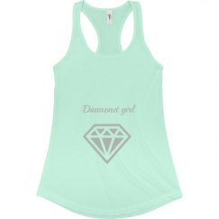 Ladies Slim Fit Racerback Tank Top