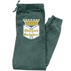 Pigment-Dyed Fleece Pants