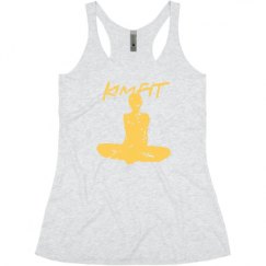 Ladies Slim Fit Super Soft Racerback Triblend Tank