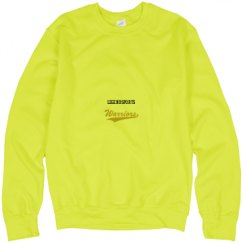 Unisex Neon Crewneck Sweatshirt